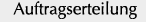 Auftragserteilung