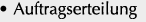 Auftragserteilung